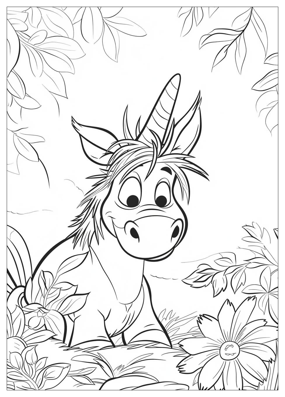 Eeyore Coloring Pages-18