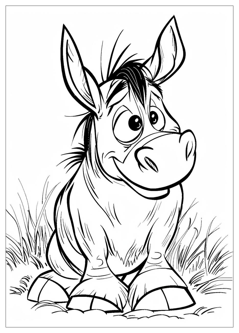 Eeyore Coloring Pages-20