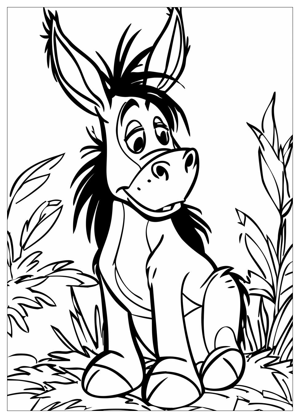 Eeyore Coloring Pages-3
