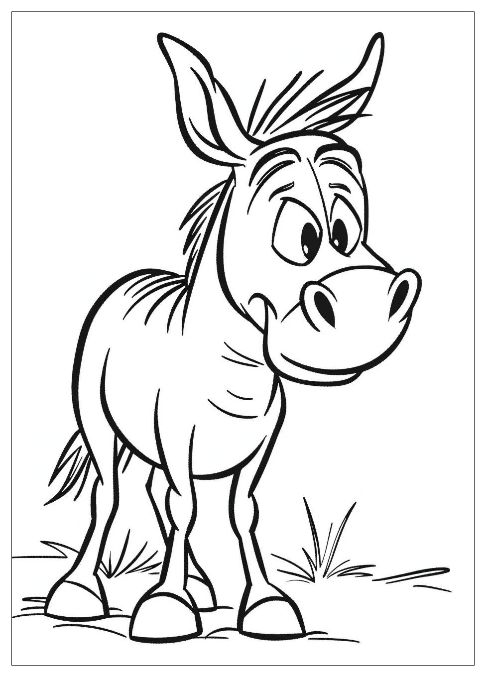 Eeyore Coloring Pages-5