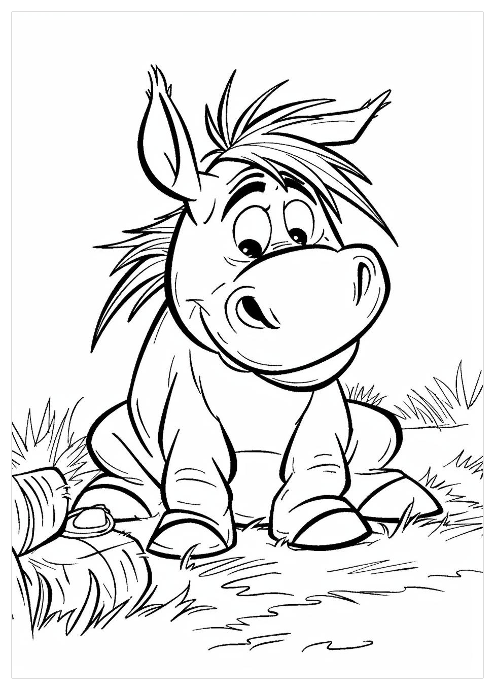 Eeyore Coloring Pages-6