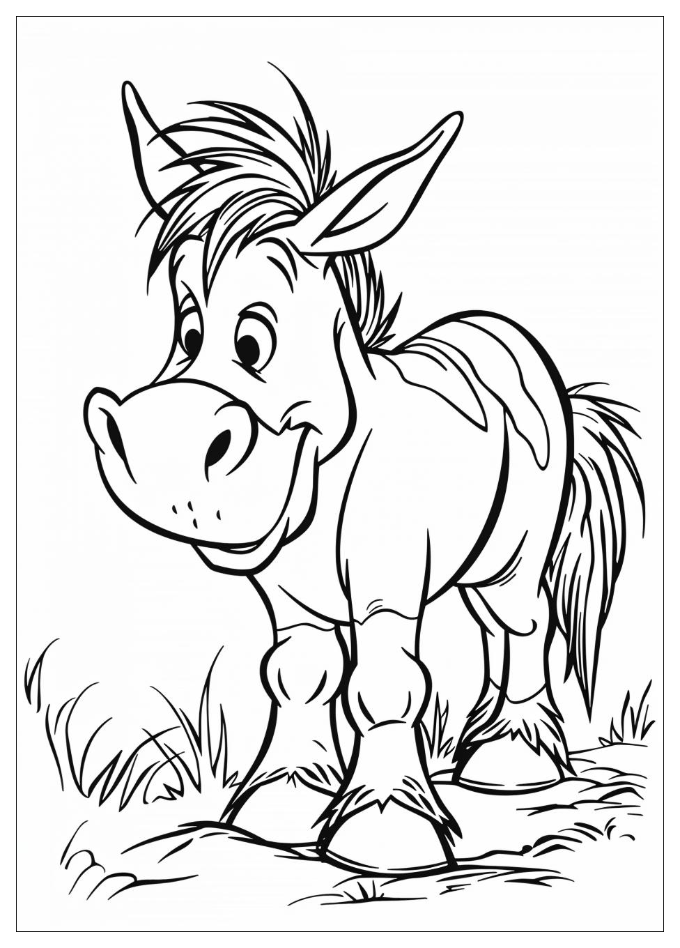 Eeyore Coloring Pages-8