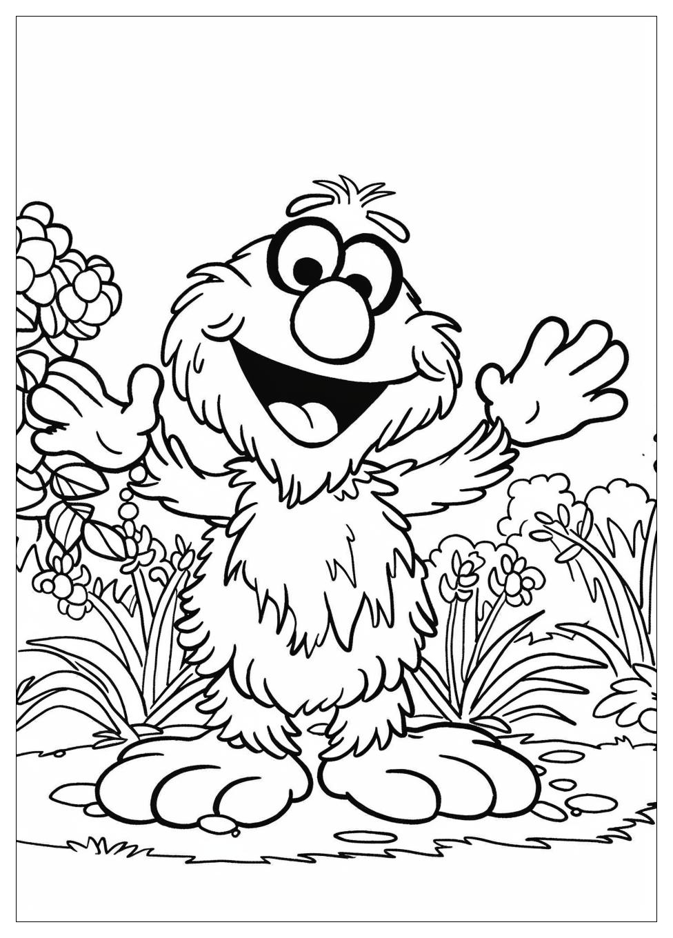 Elmo Coloring Pages-13