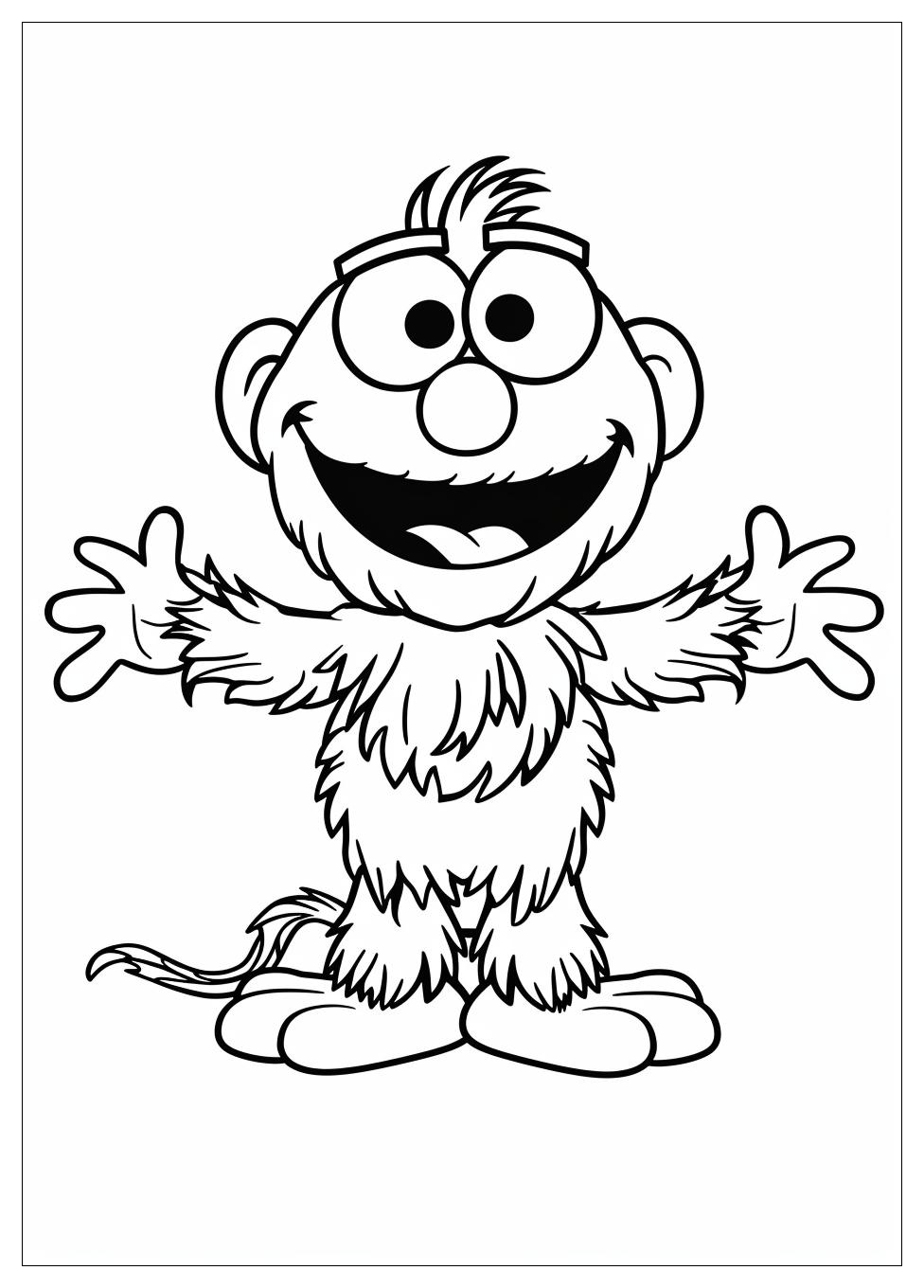 Elmo Coloring Pages-20