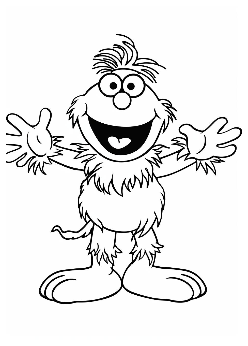 Elmo Coloring Pages-3