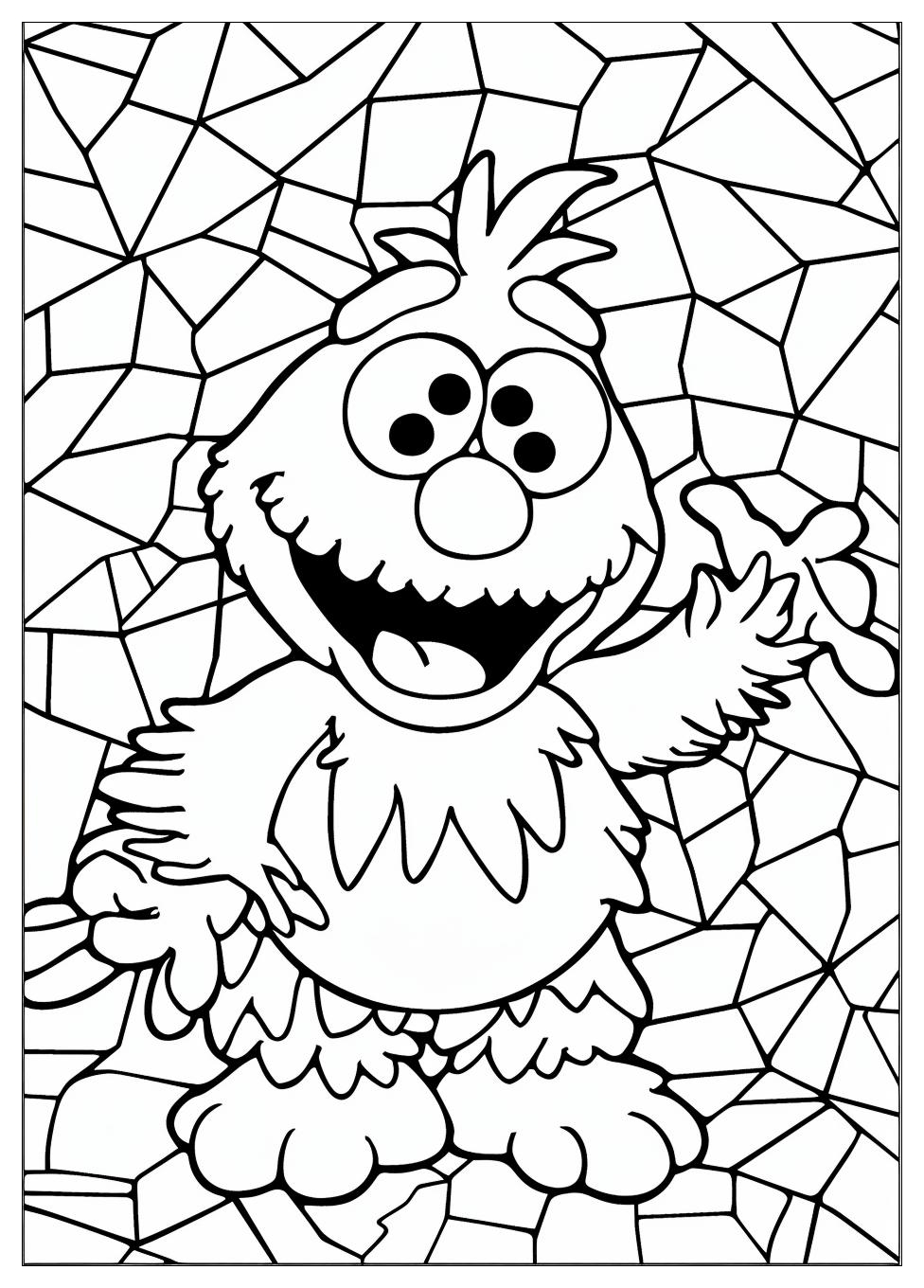 Elmo Coloring Pages-5