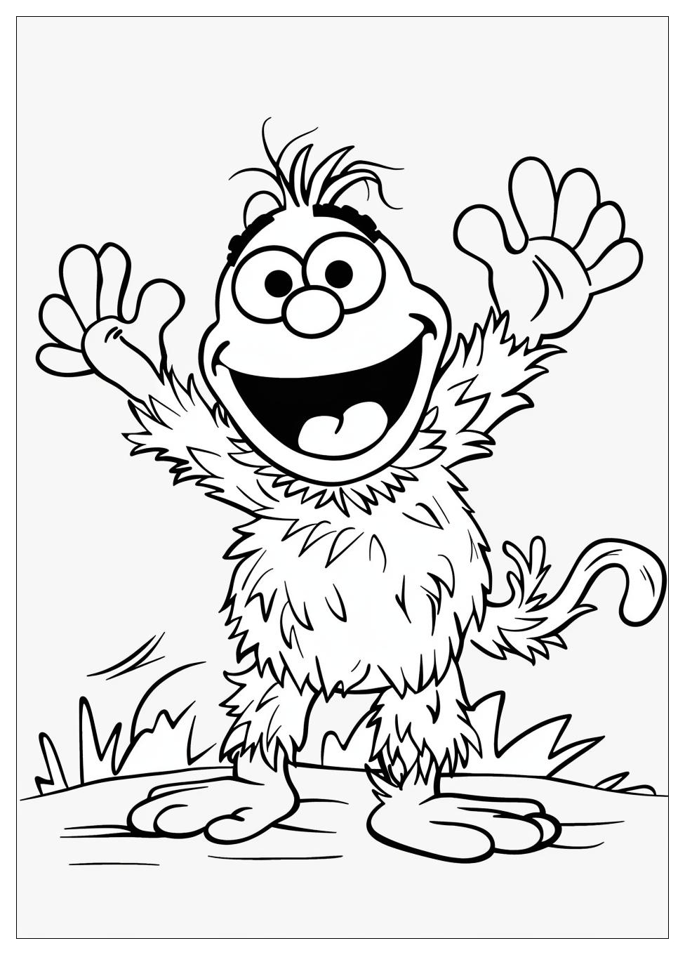 Elmo Coloring Pages-8