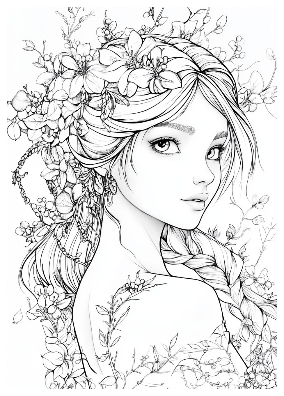 Elsa Coloring Pages-14