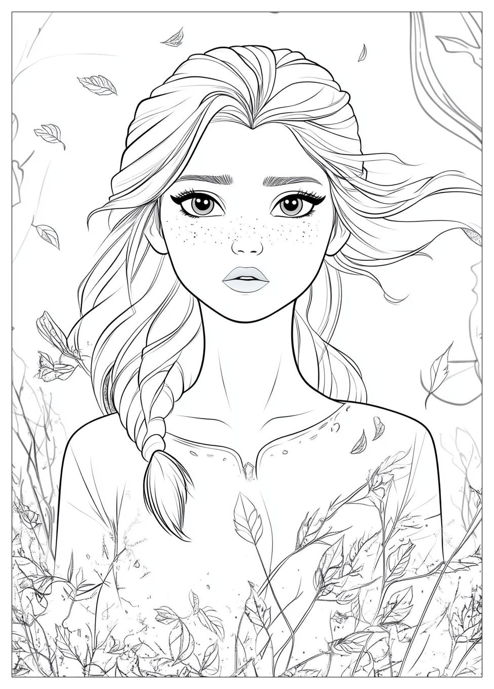 Elsa Coloring Pages-2