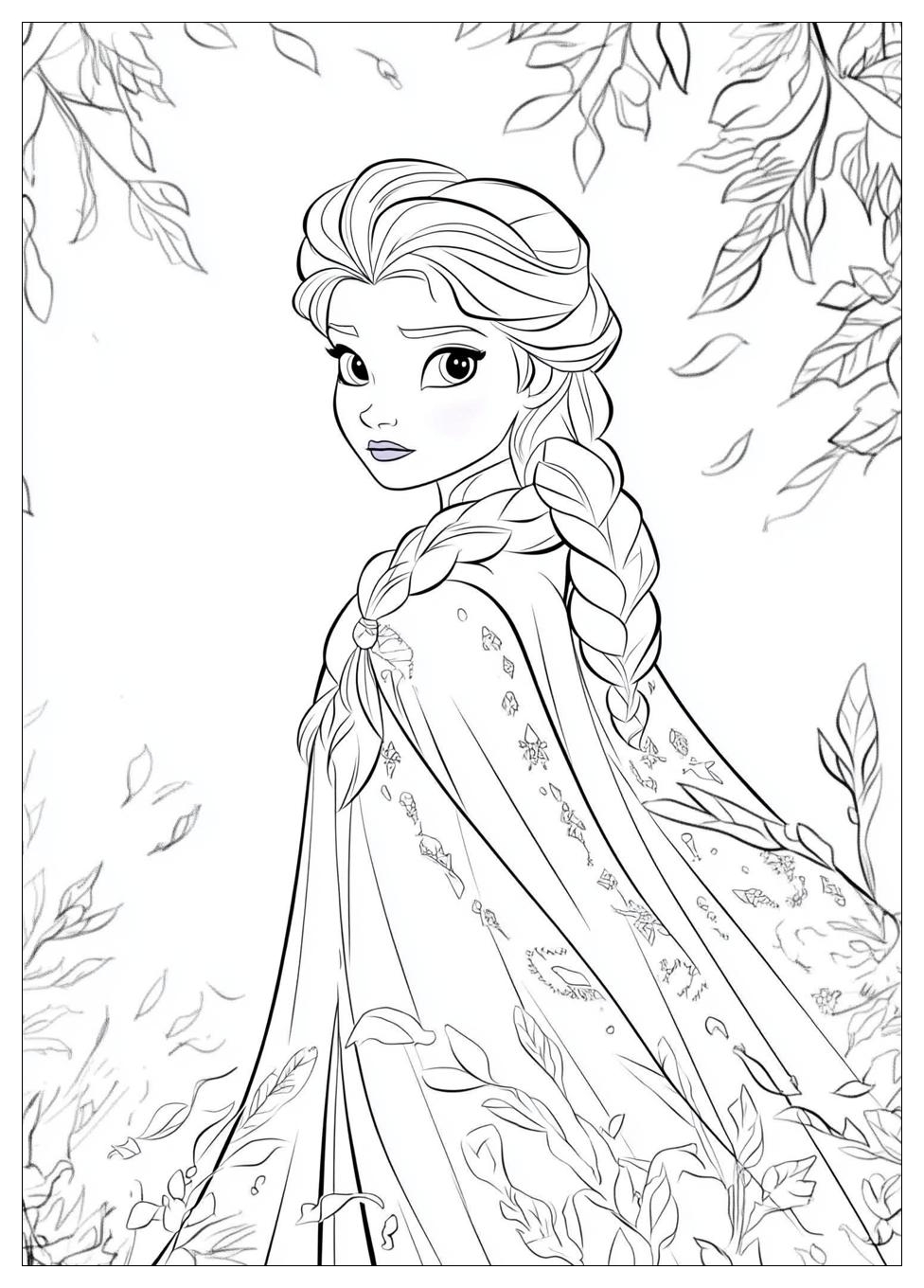Elsa Coloring Pages-5