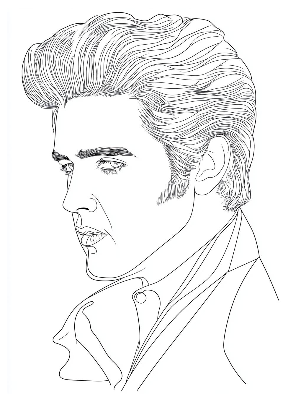 Elvis Coloring Pages-14