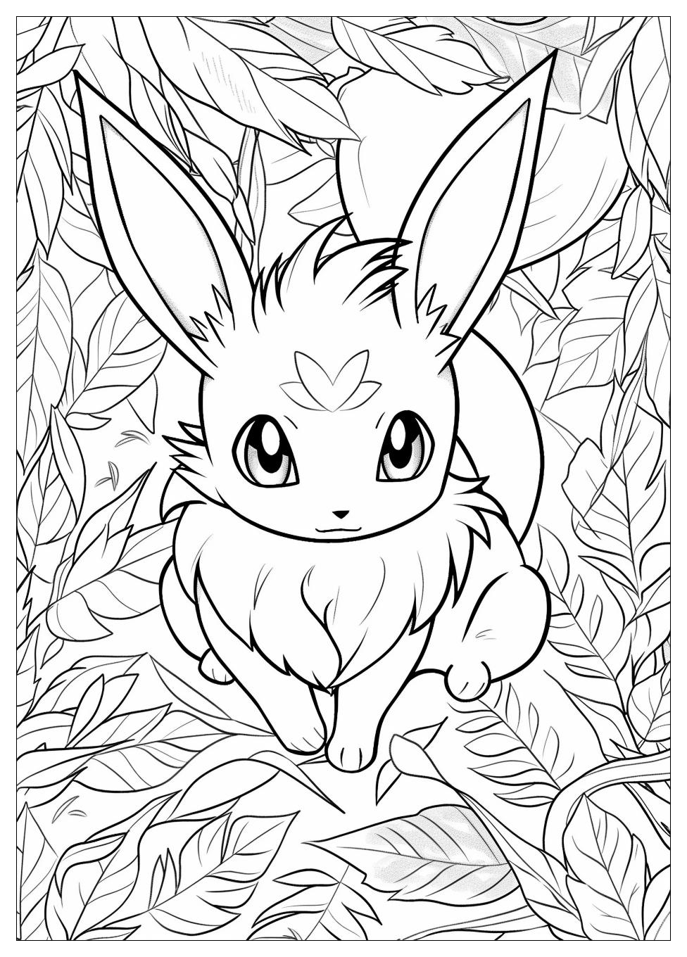 Espeon Coloring Pages-14