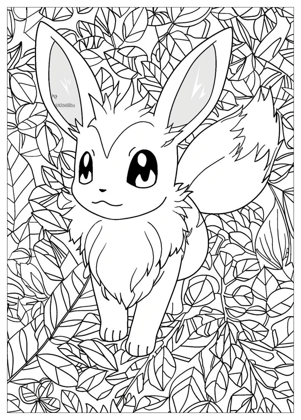 Espeon Coloring Pages-8