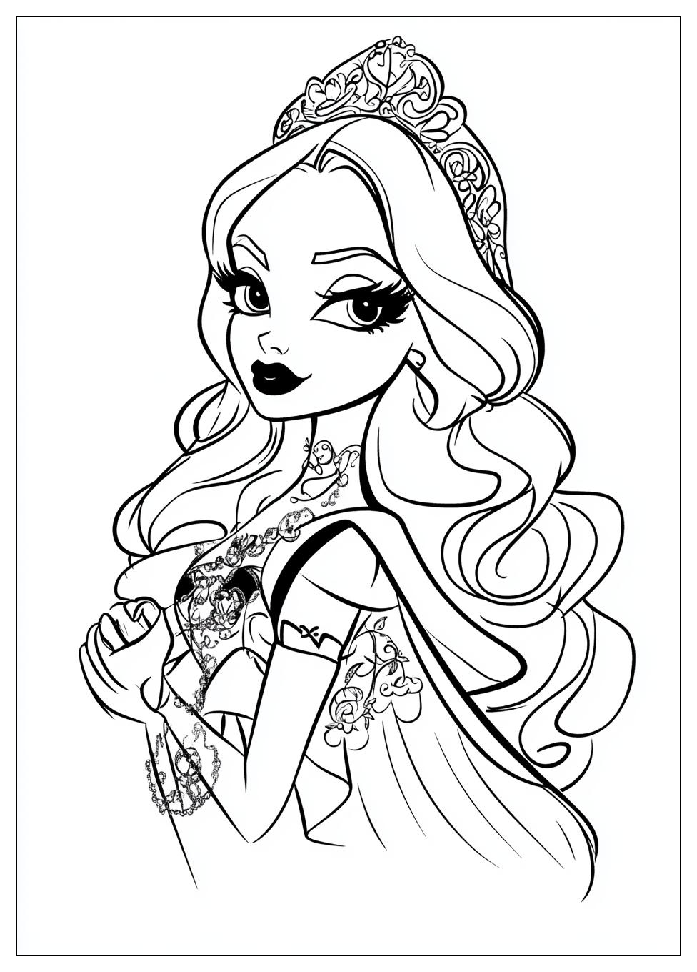 Ever After High Coloring Pages-10