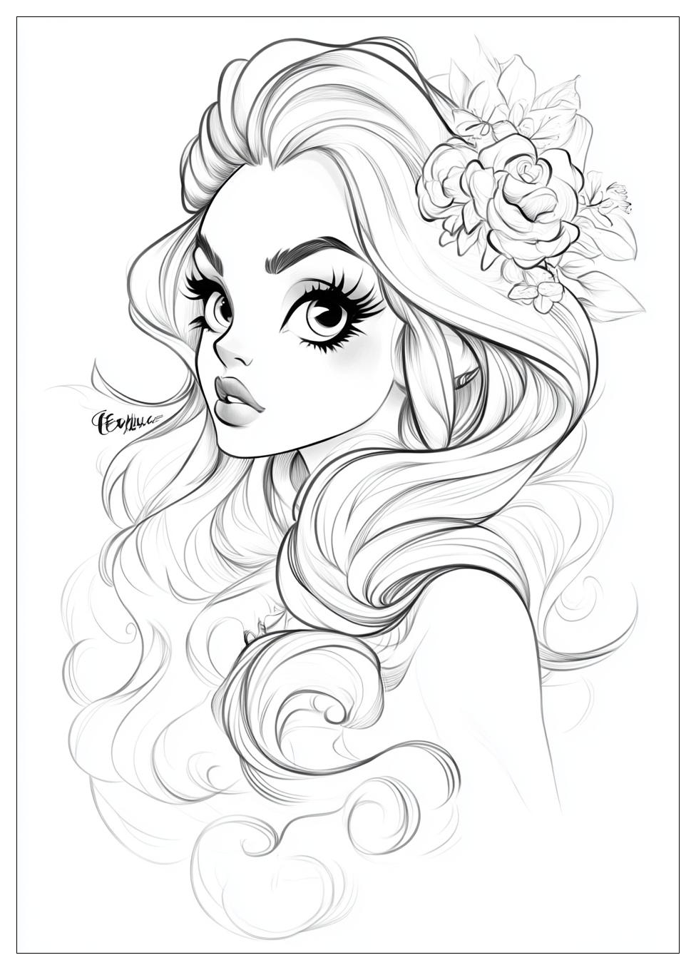 Ever After High Coloring Pages-11