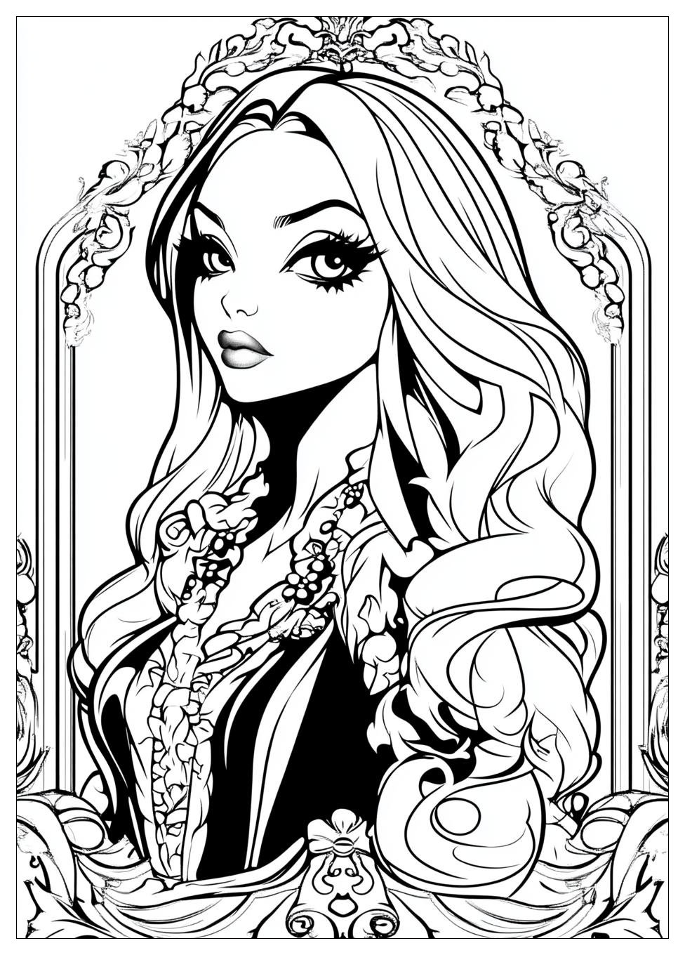 Ever After High Coloring Pages-4