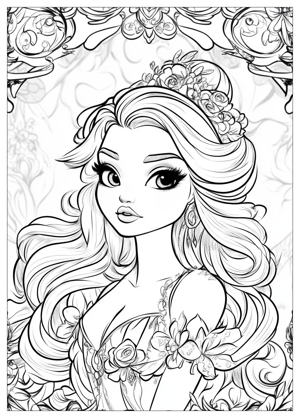 Ever After High Coloring Pages-8