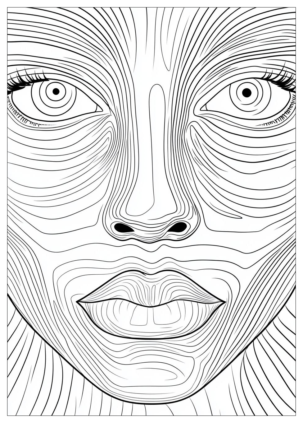 Face Coloring Pages-1