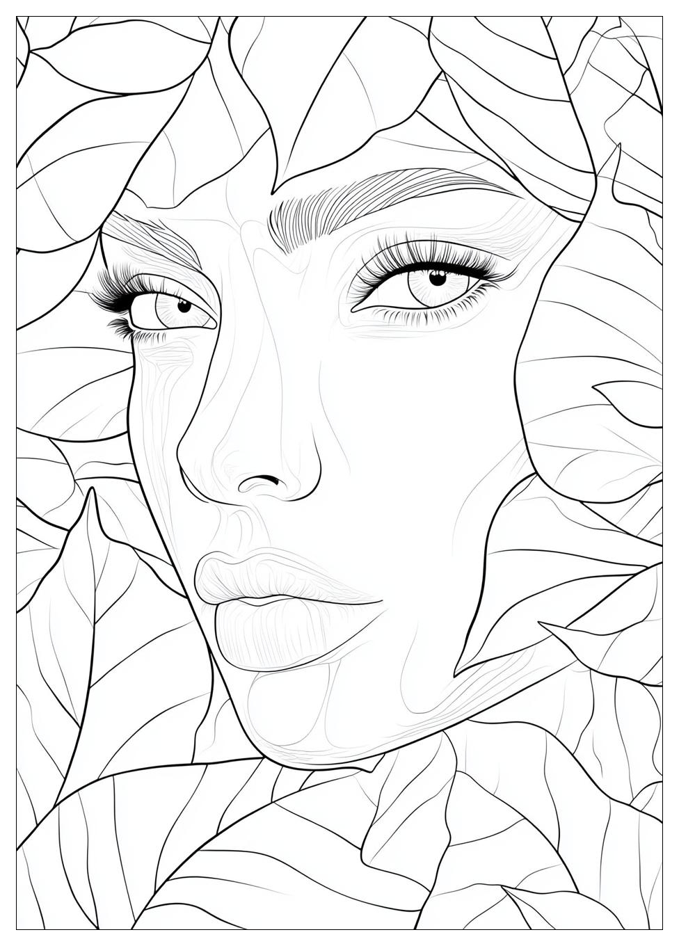 Face Coloring Pages-16