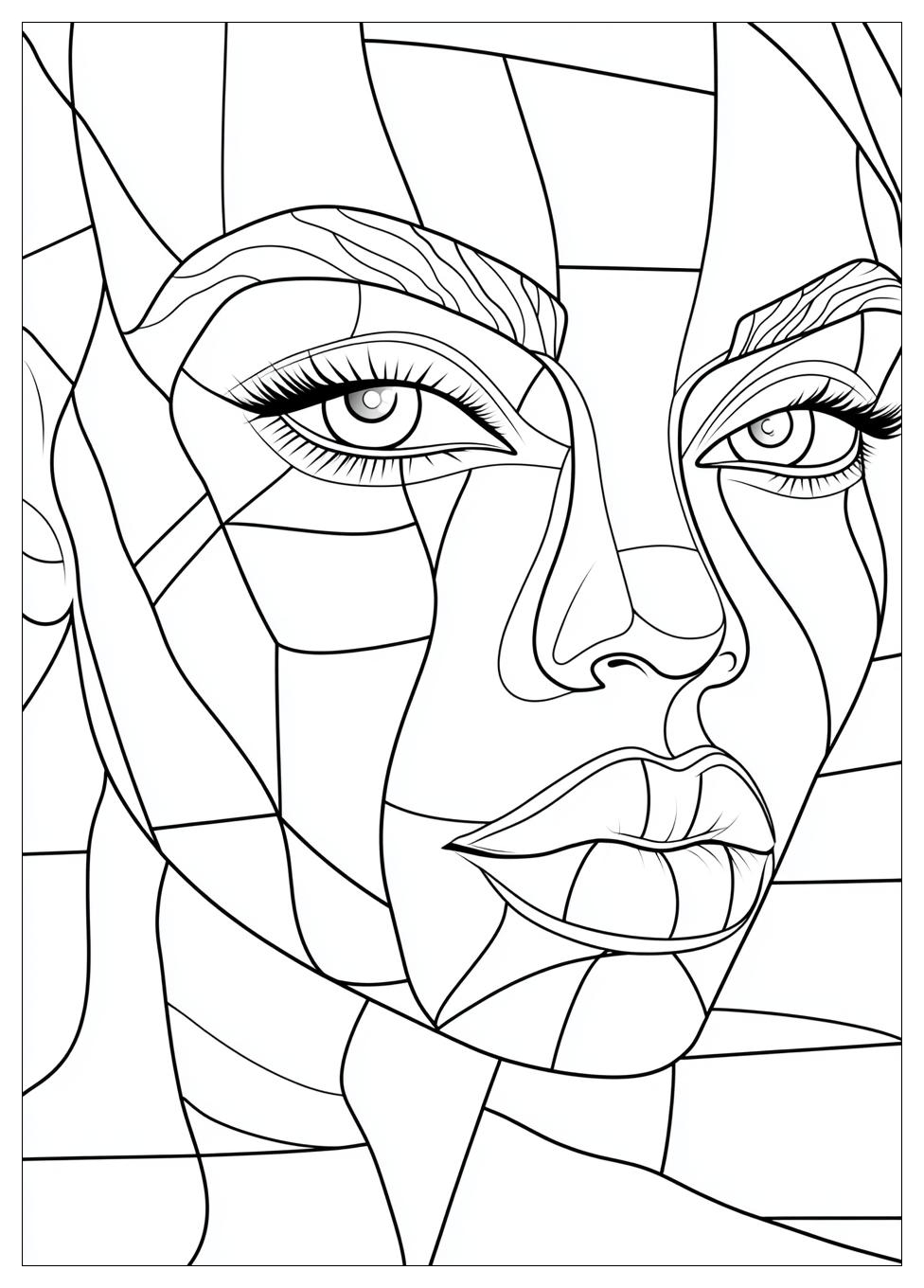 Face Coloring Pages-3