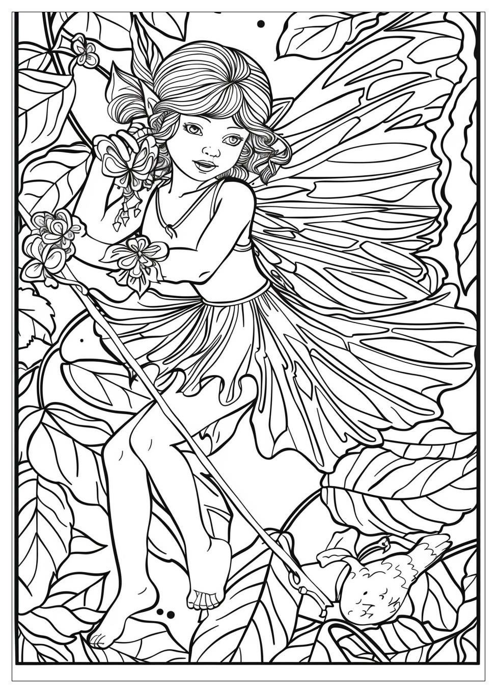 Fairy Coloring Pages-1