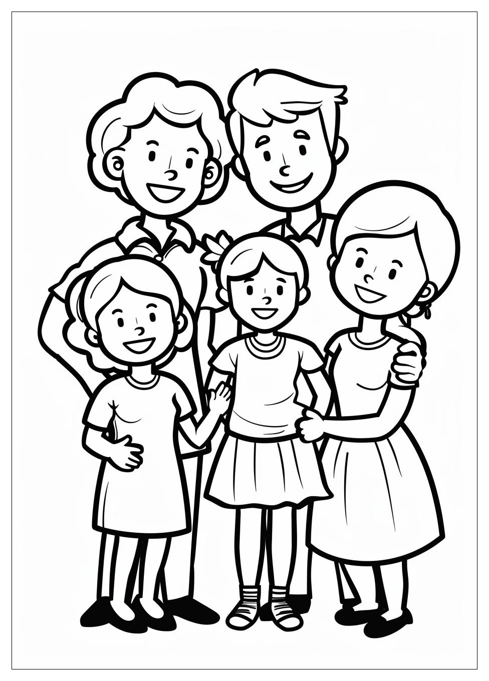 Family Coloring Pages-11