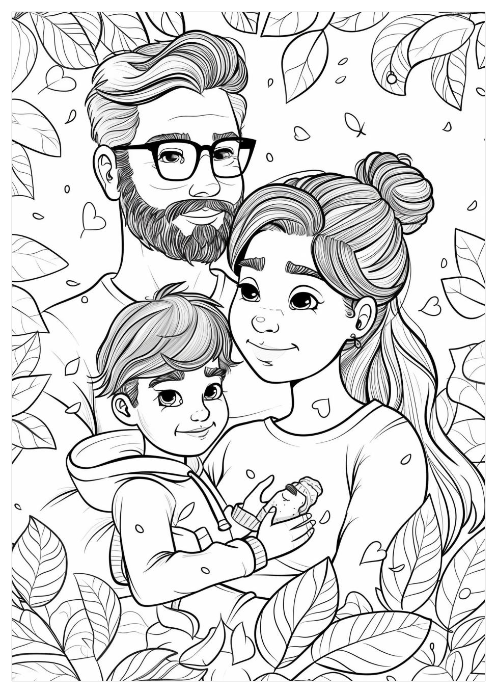 Family Coloring Pages-14