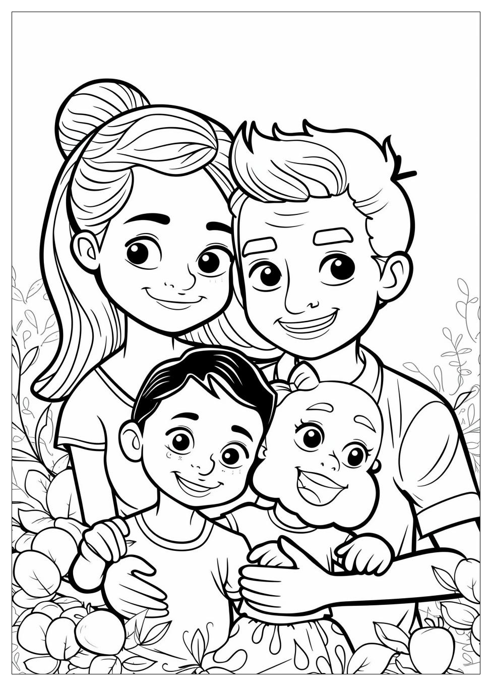 Family Coloring Pages-15