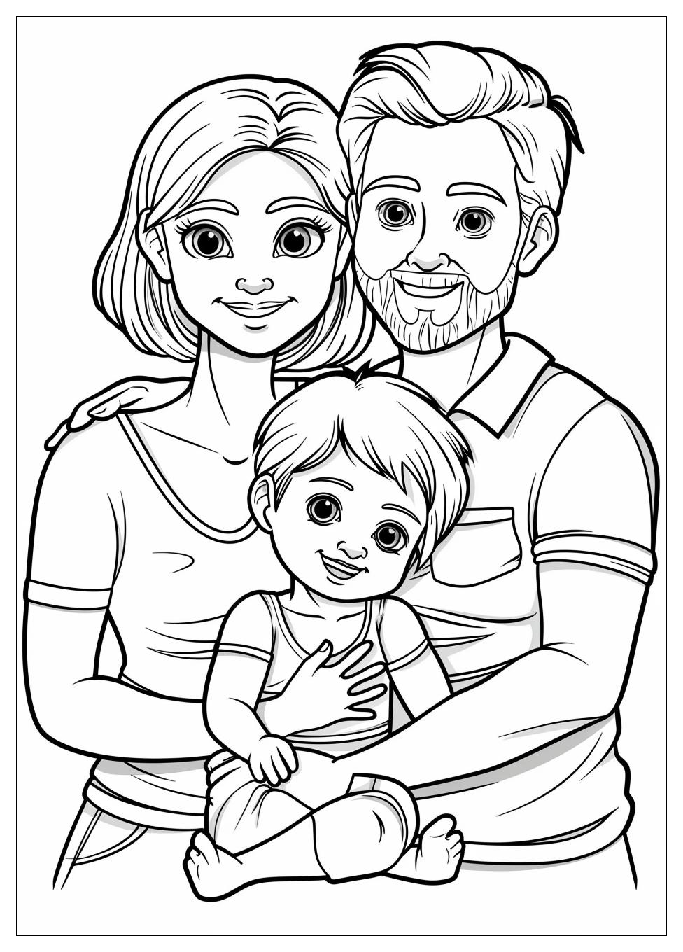 Family Coloring Pages-17