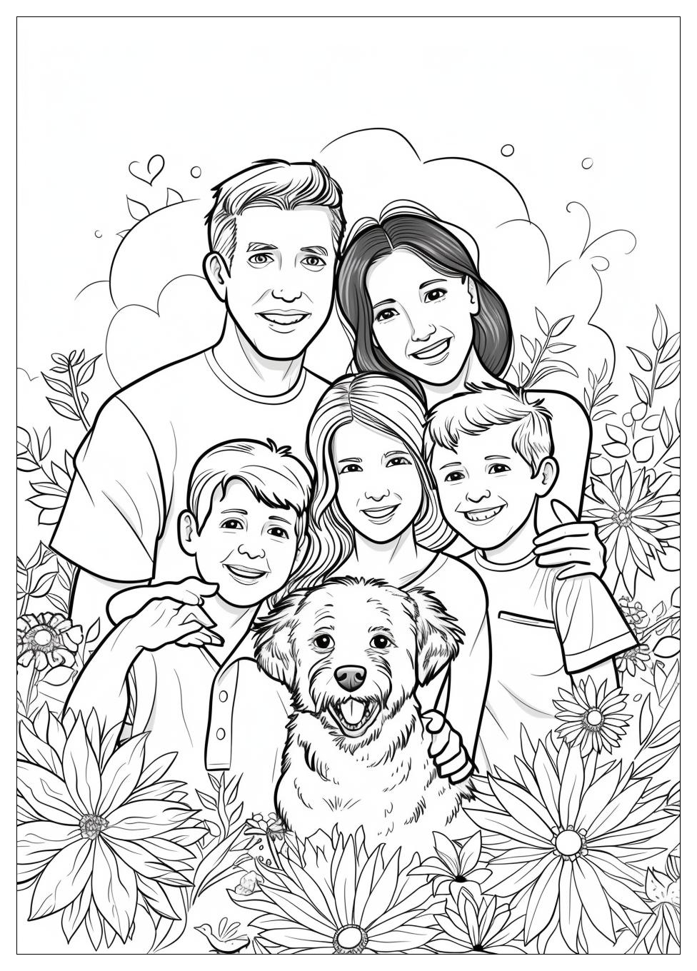 Family Coloring Pages-20