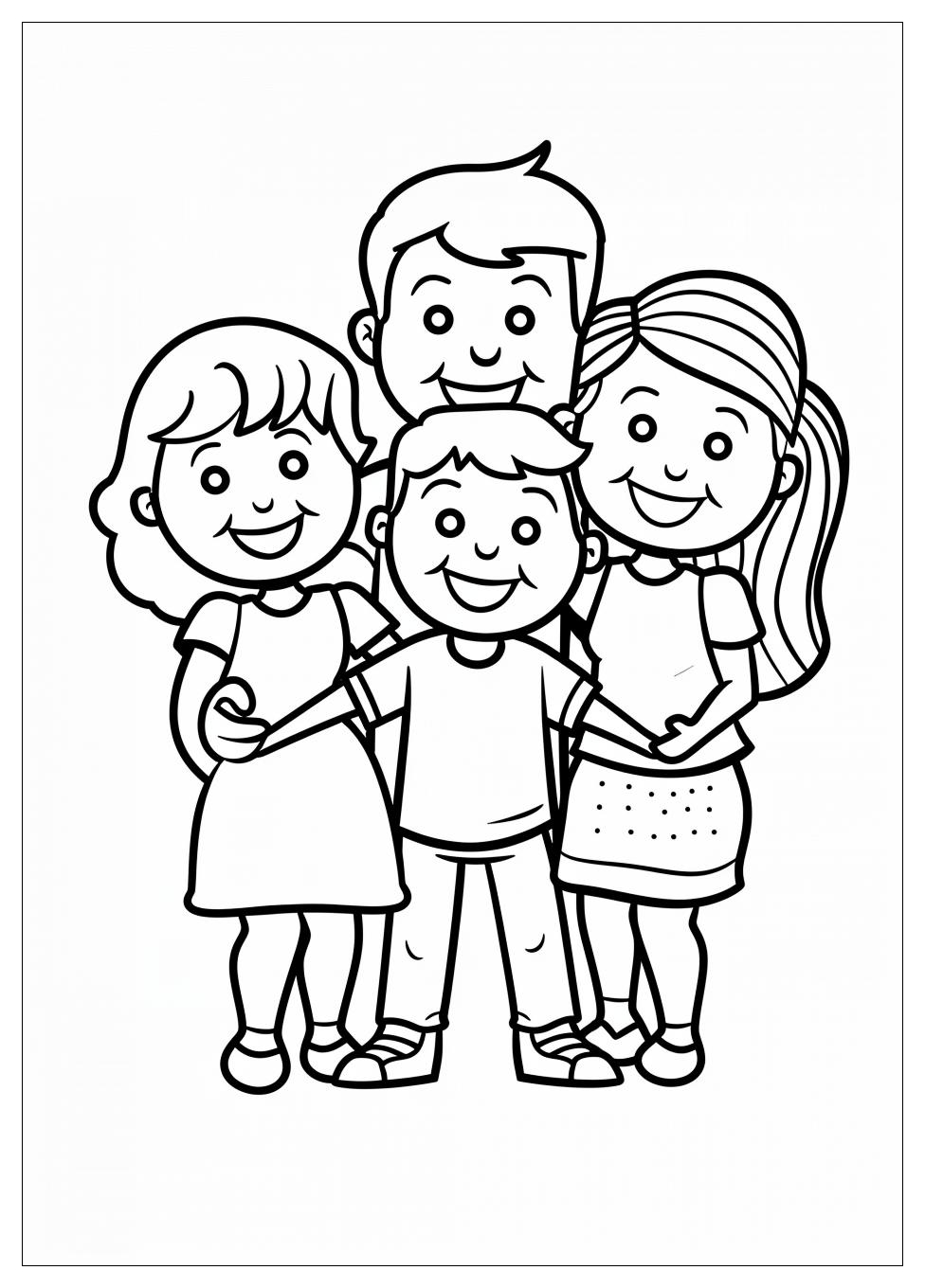 Family Coloring Pages-6