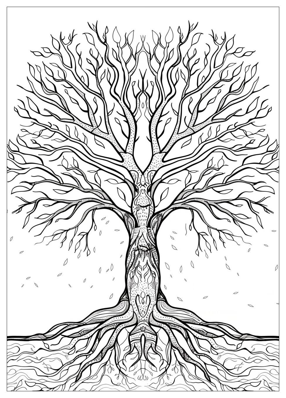 Family Tree Coloring Pages-13