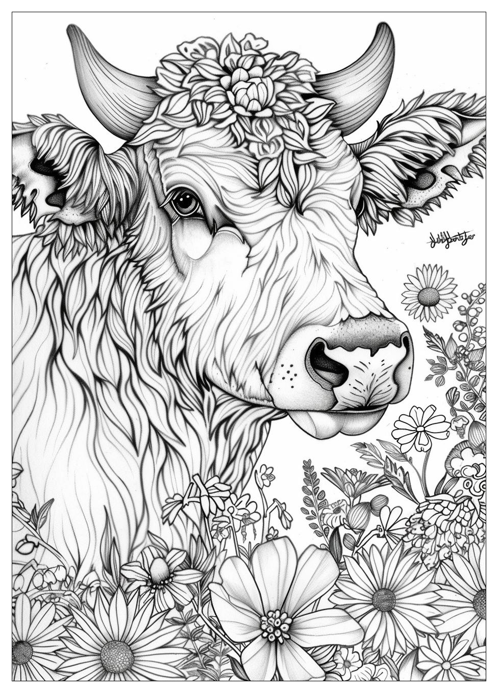 Farm Animals Coloring Pages-20