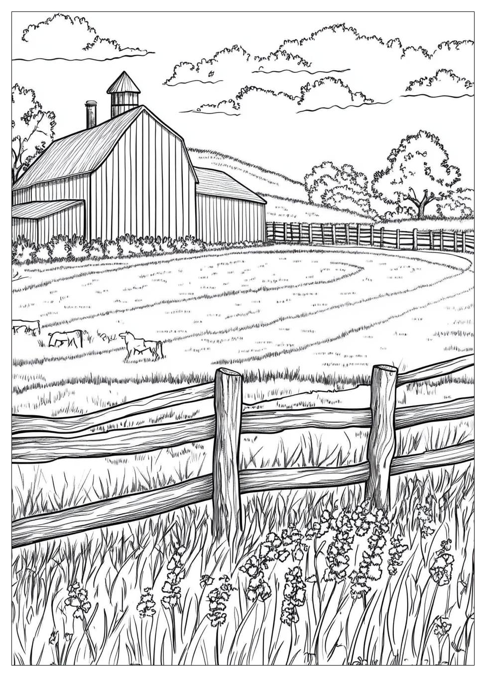 Farm Coloring Pages-15