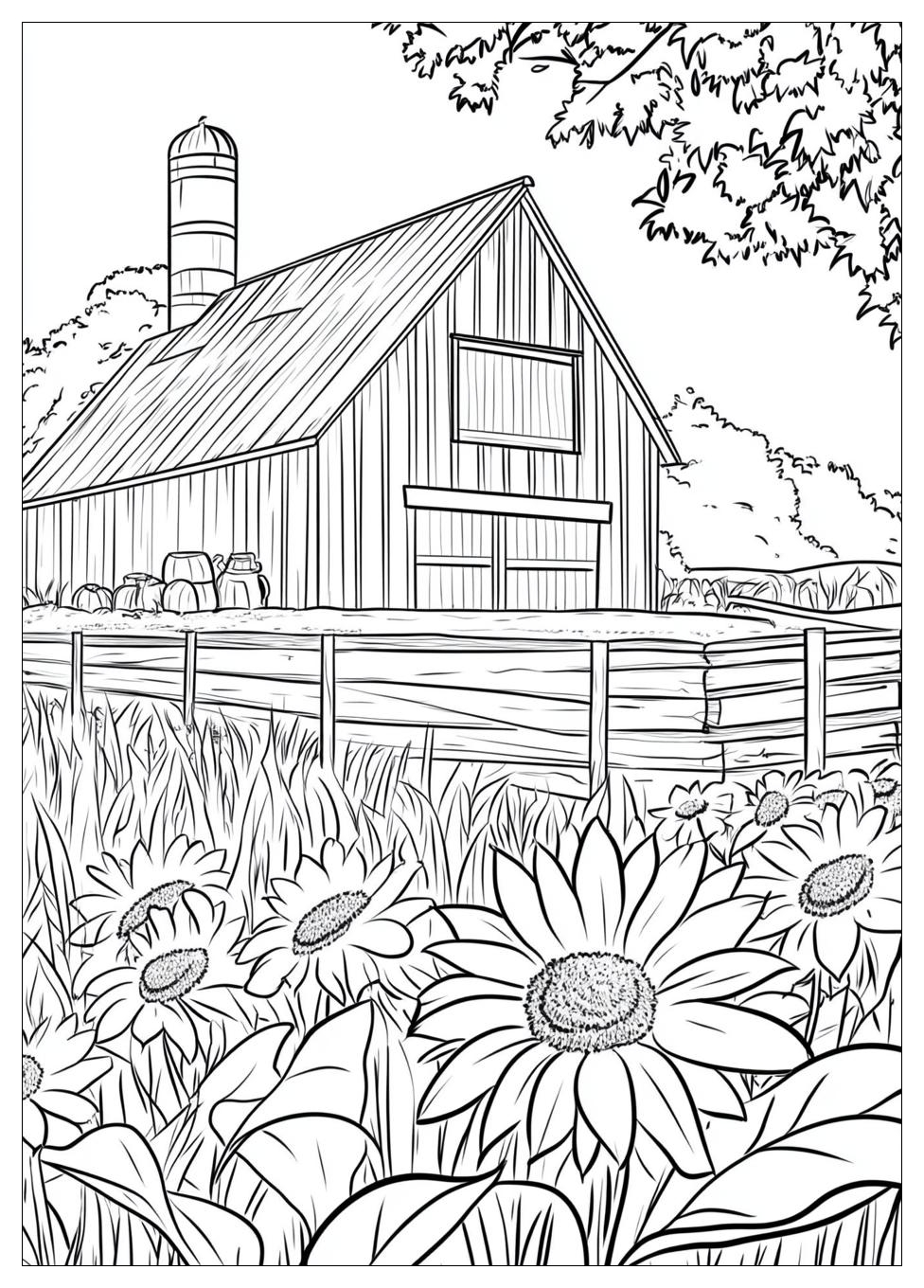 Farm Coloring Pages-20