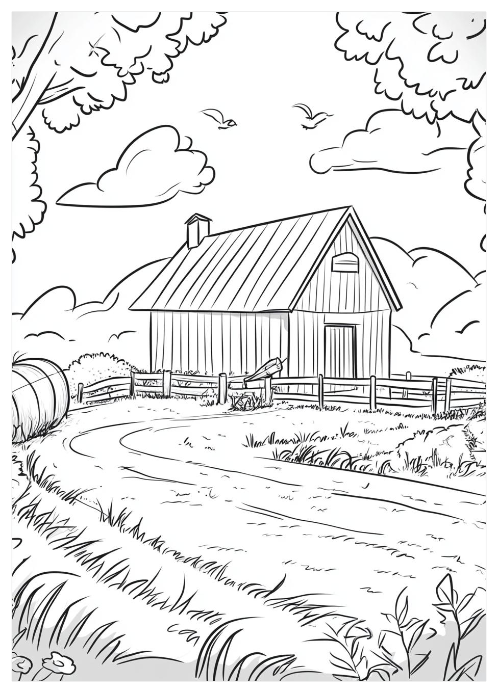 Farm Coloring Pages-9