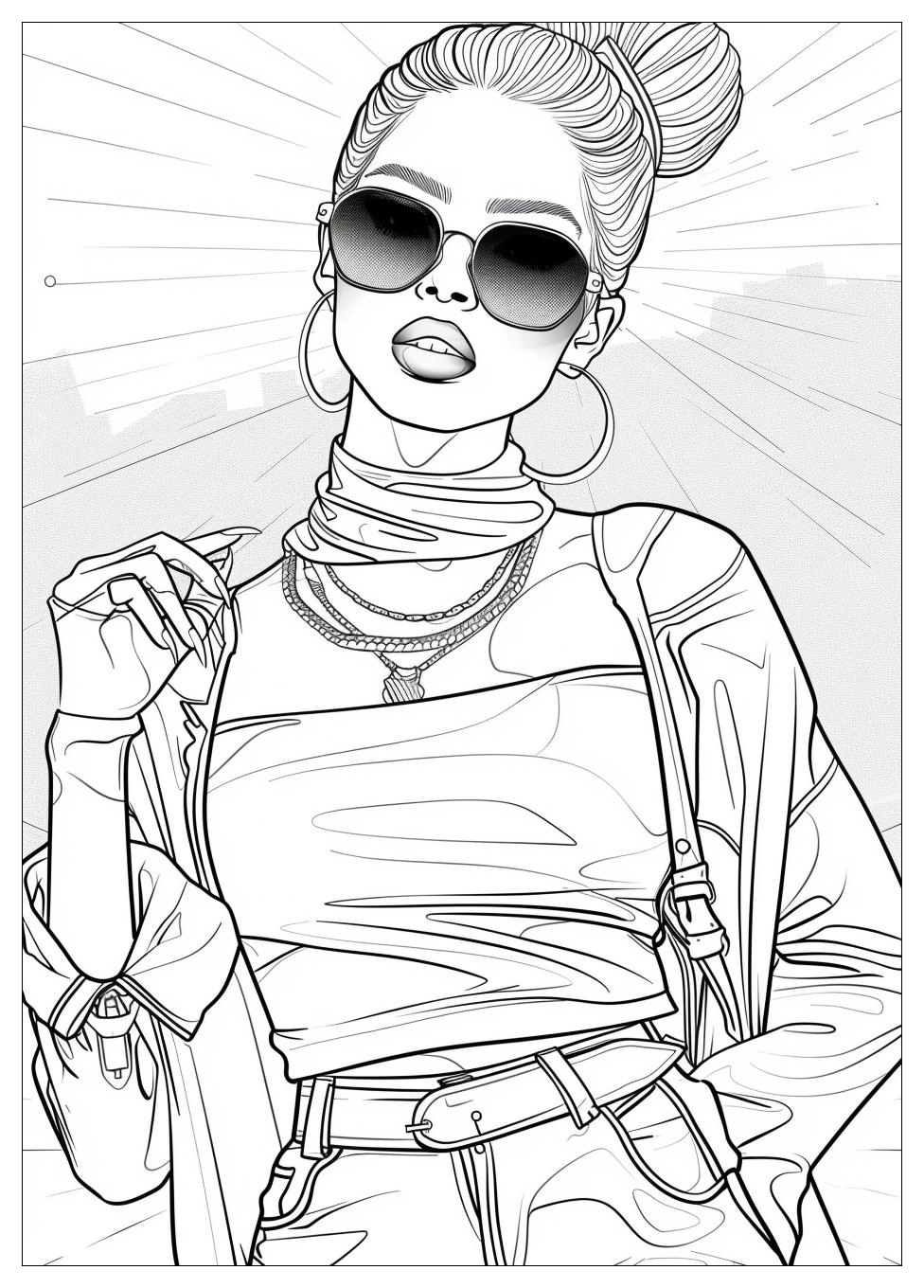 Fashion Coloring Pages-3