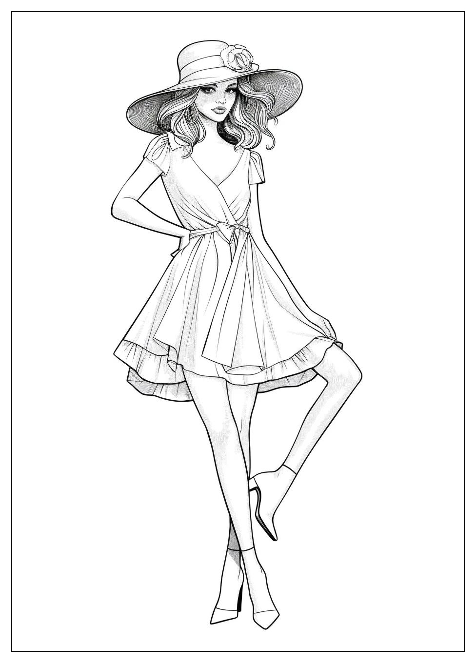 Fashion Coloring Pages-5