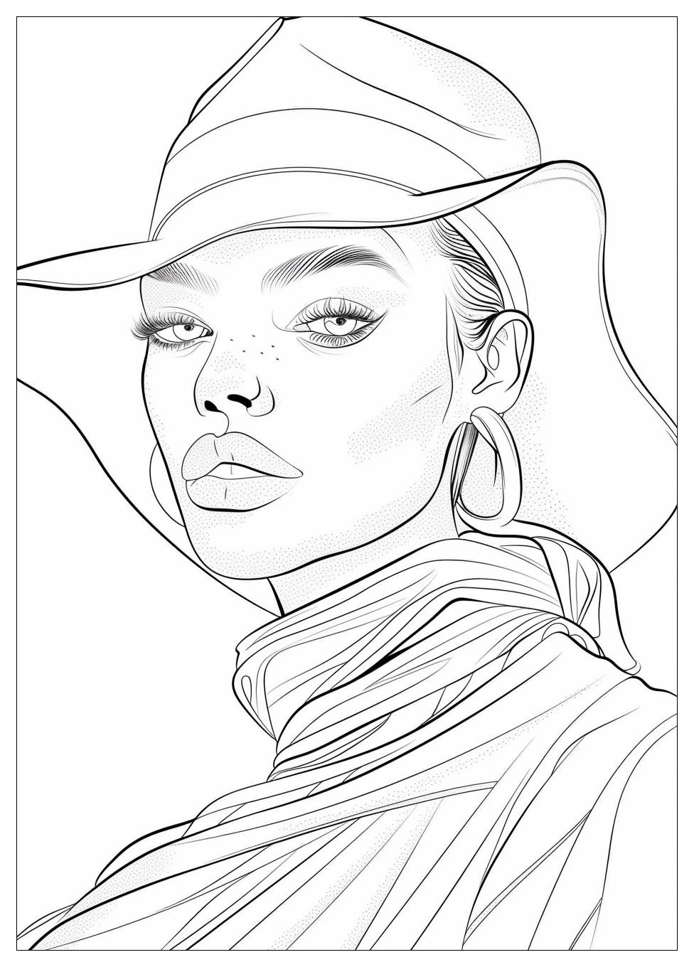 Fashion Coloring Pages-8