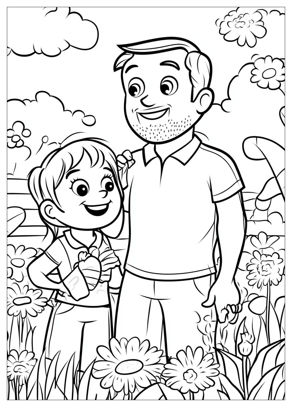 Free Printable Fathers Day Coloring Pages 1 Fathers Day Coloring Pages-1