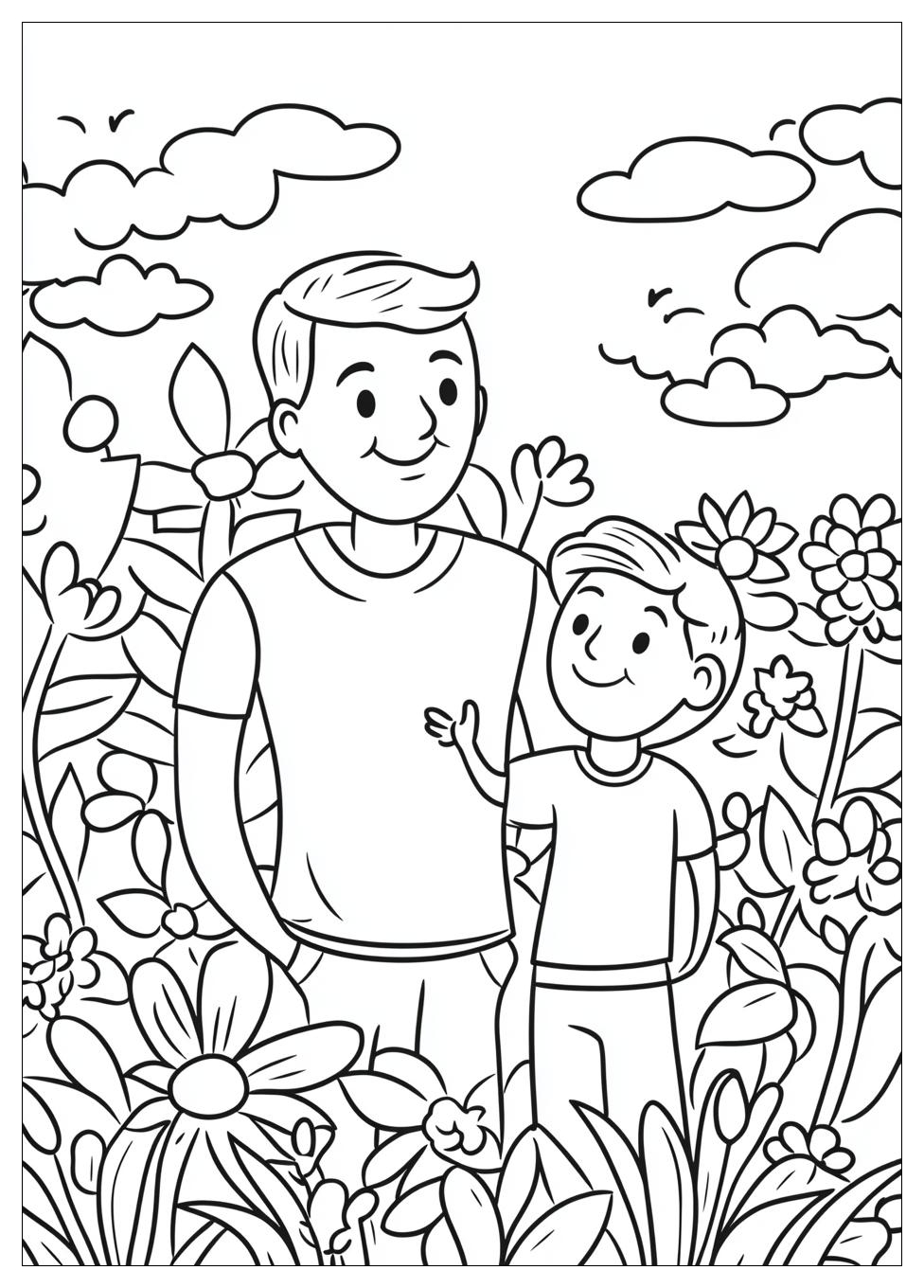 Free Printable Fathers Day Coloring Pages 12 Fathers Day Coloring Pages-12