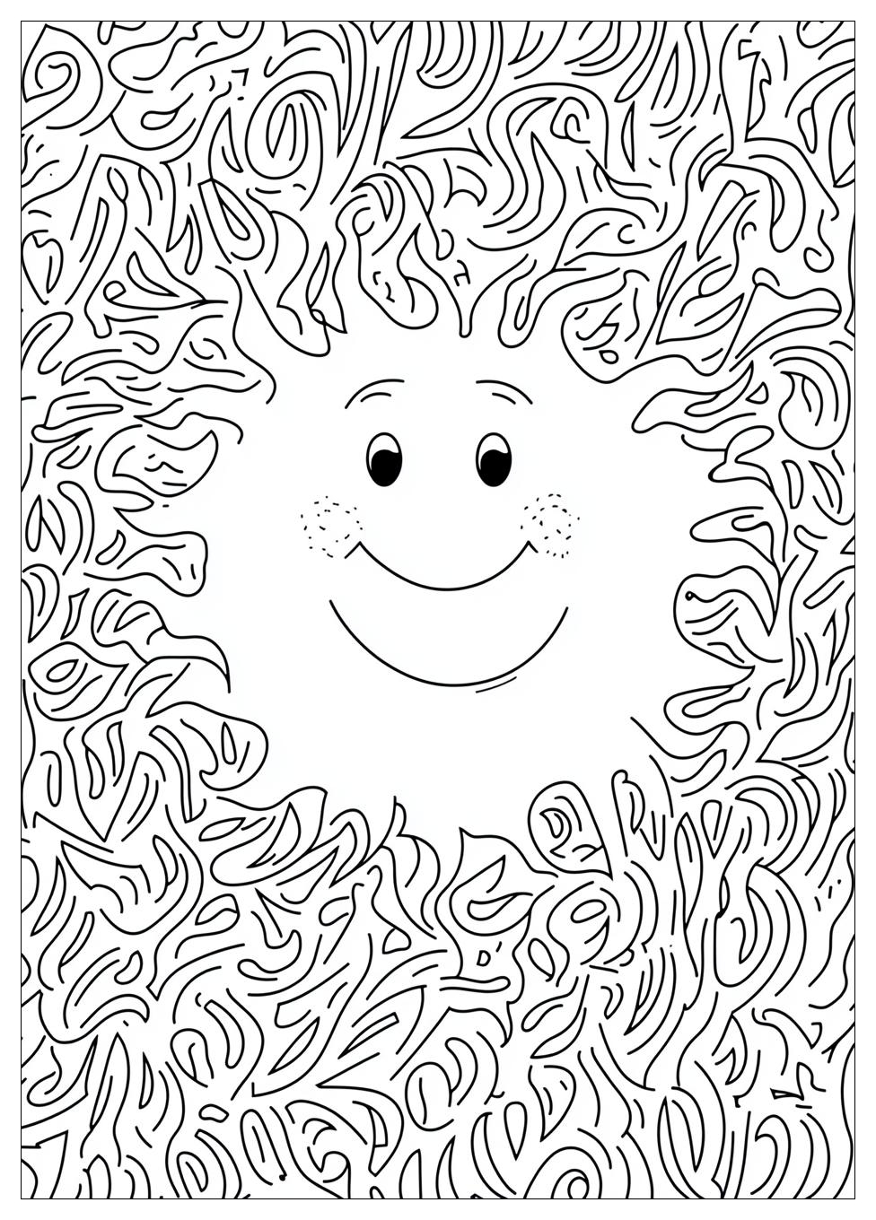 Feelings Coloring Pages-11