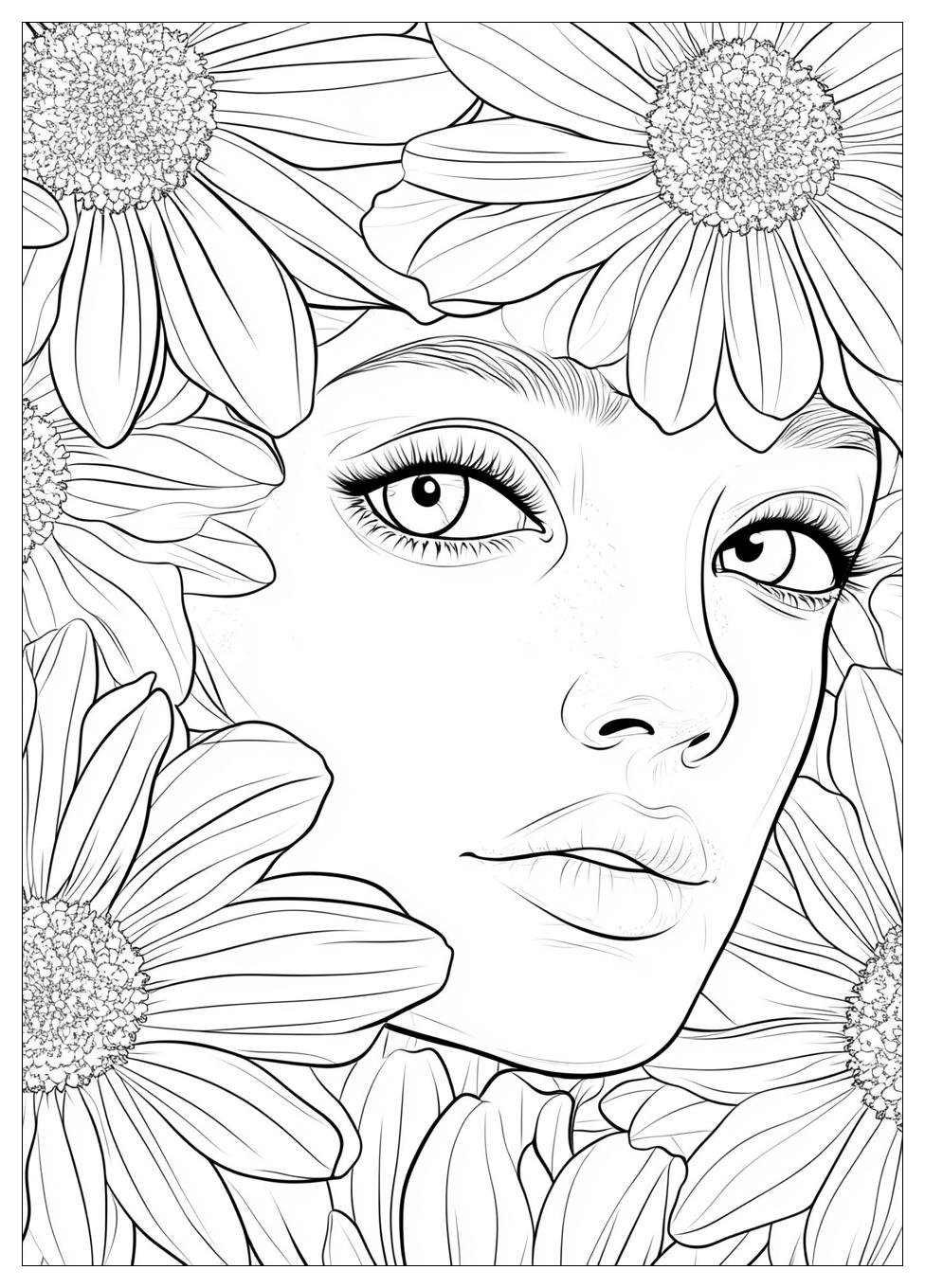 Feelings Coloring Pages-14