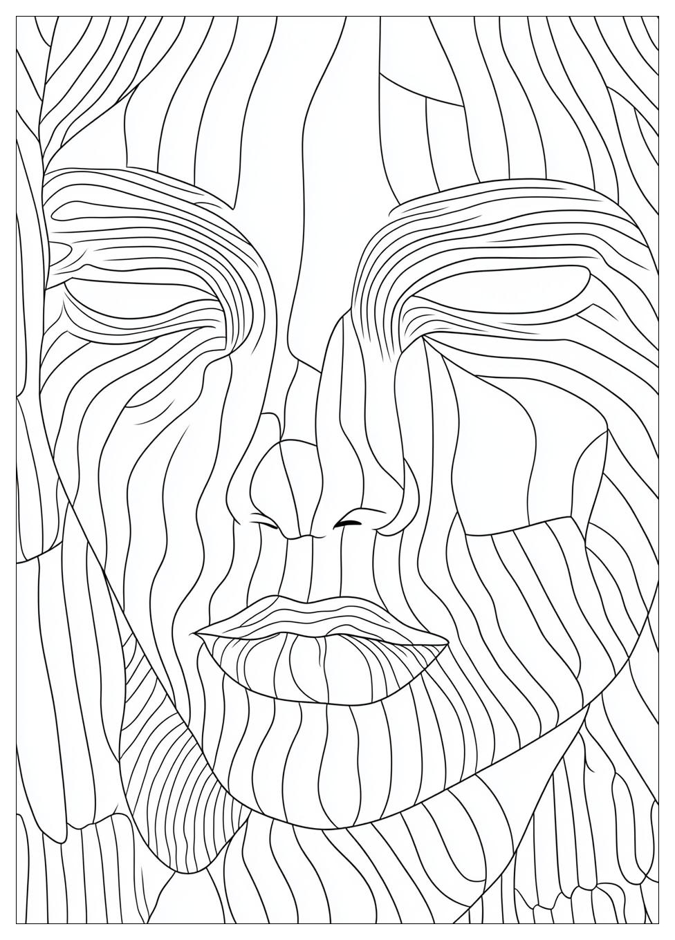 Feelings Coloring Pages-3