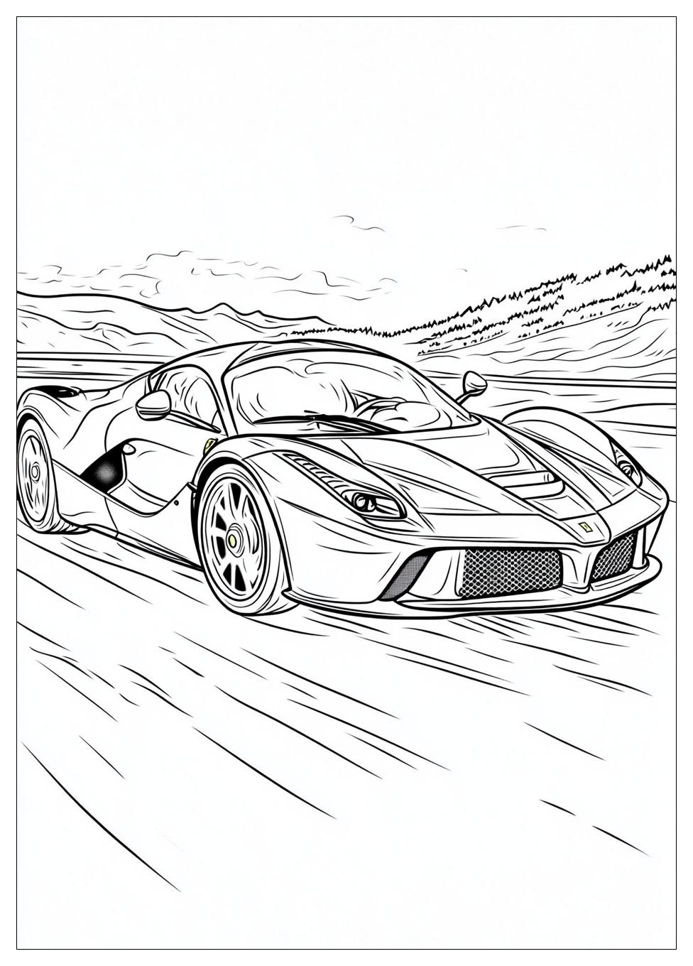 Ferrari Coloring Pages-16