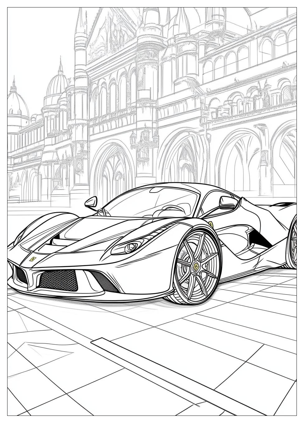 Ferrari Coloring Pages-18