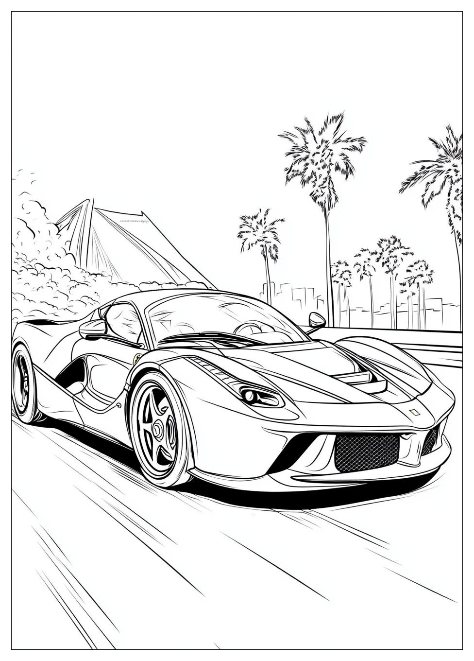 Ferrari Coloring Pages-19