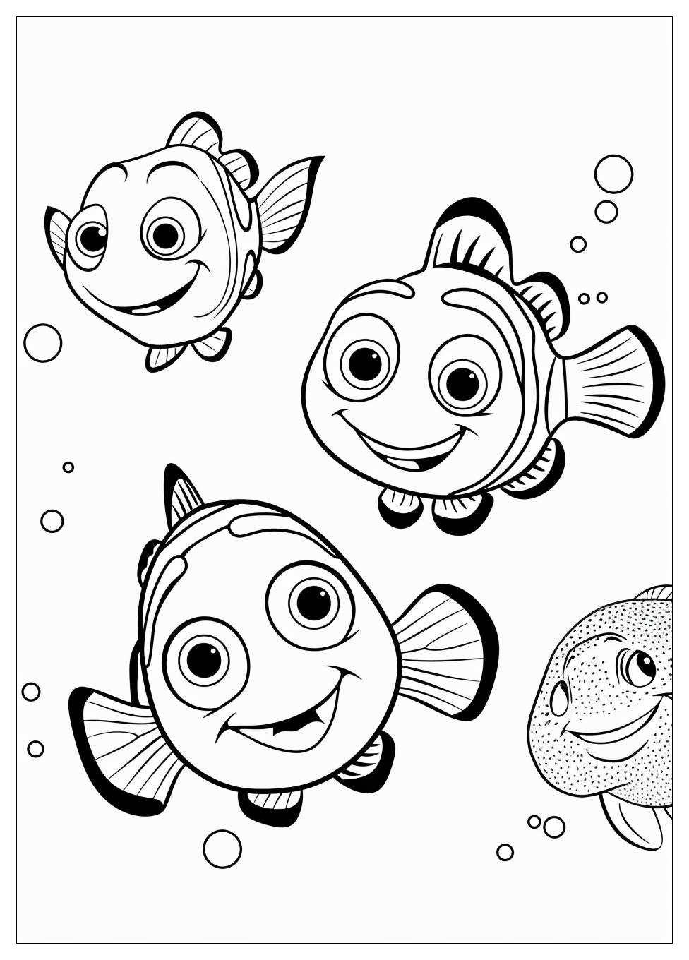 Finding Nemo Coloring Pages-10