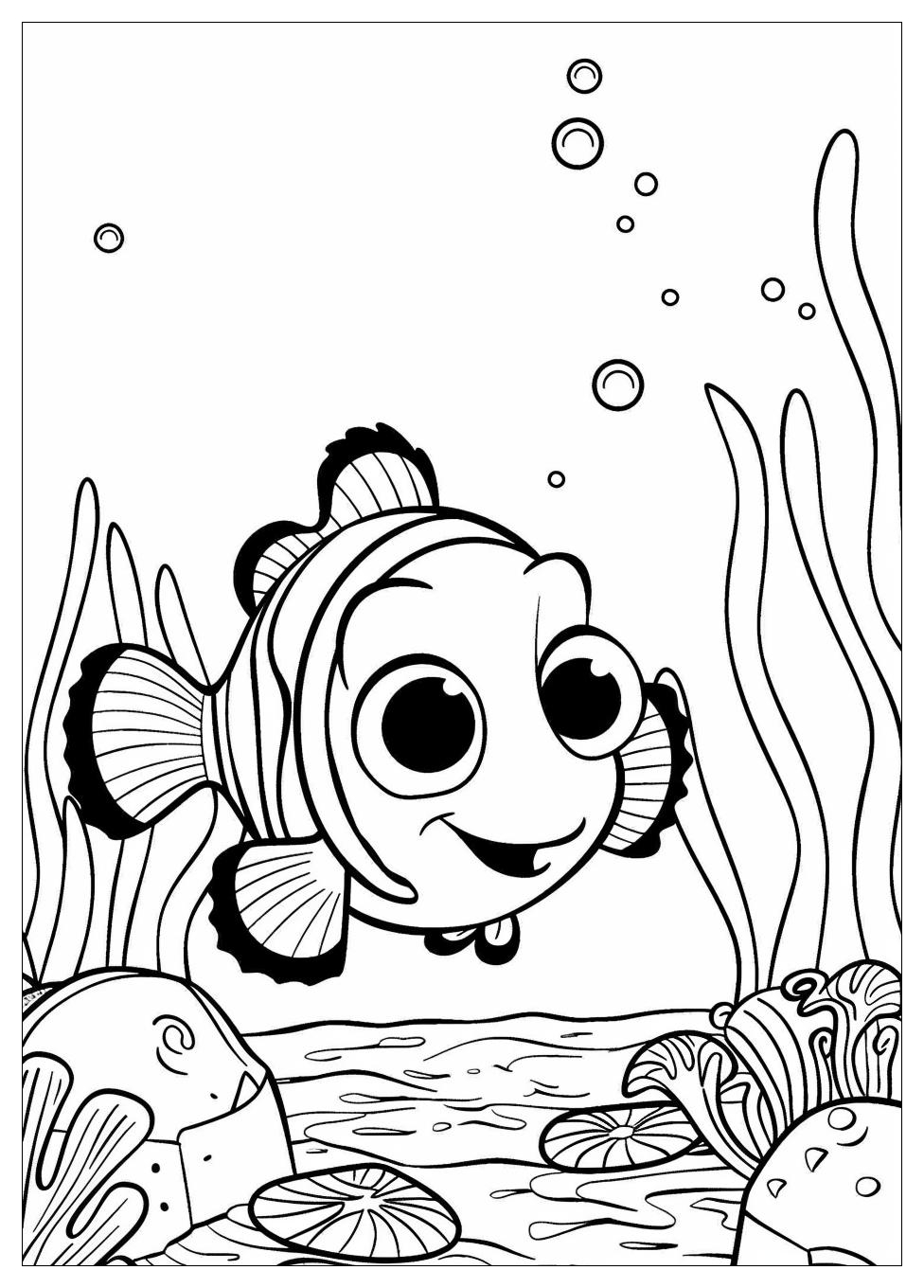 Finding Nemo Coloring Pages-13