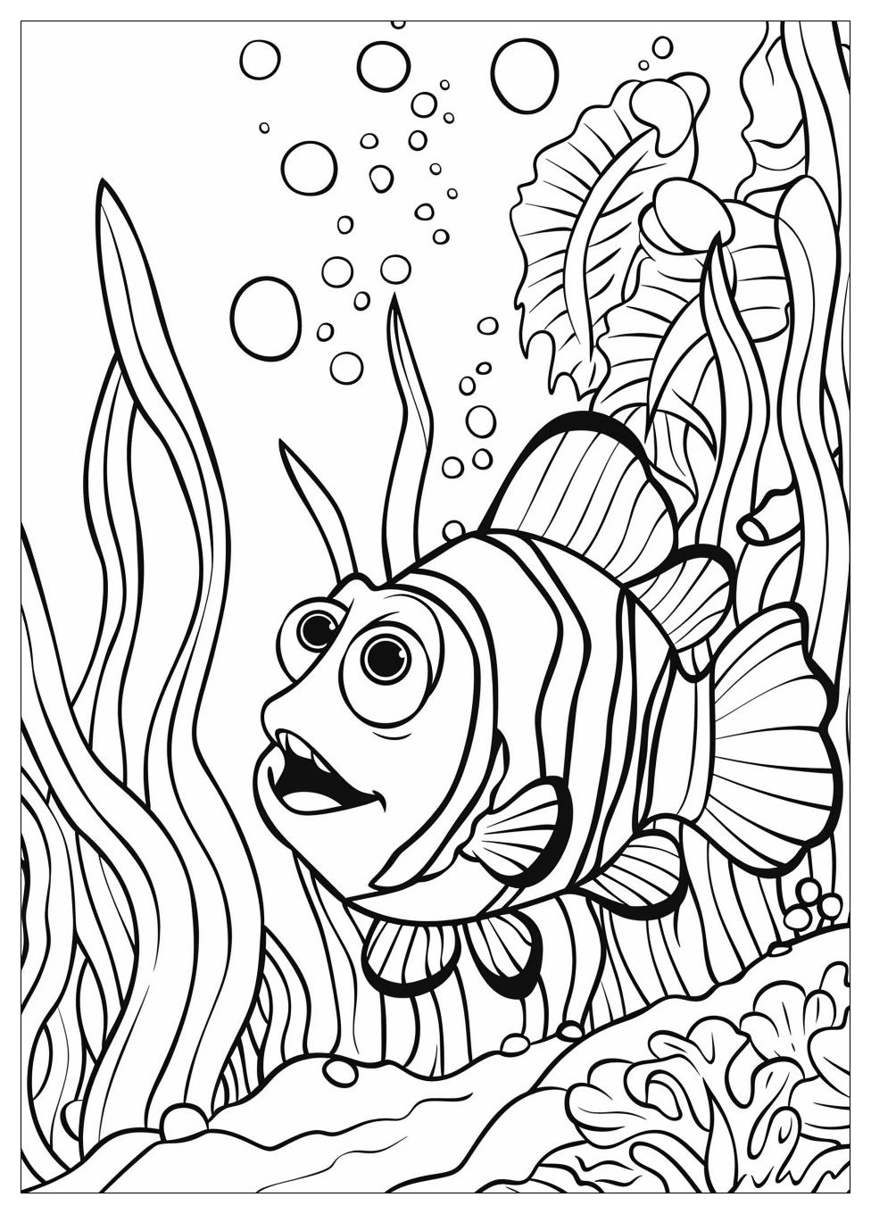Finding Nemo Coloring Pages-15